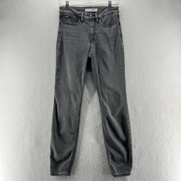 Athleta Denim - Athleta Jeans Womens Size 4 Sculptek Skinny Mid Rise Light Washed Denim Gray